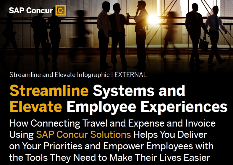 Create exceptional employee experiences with SAP Concur 