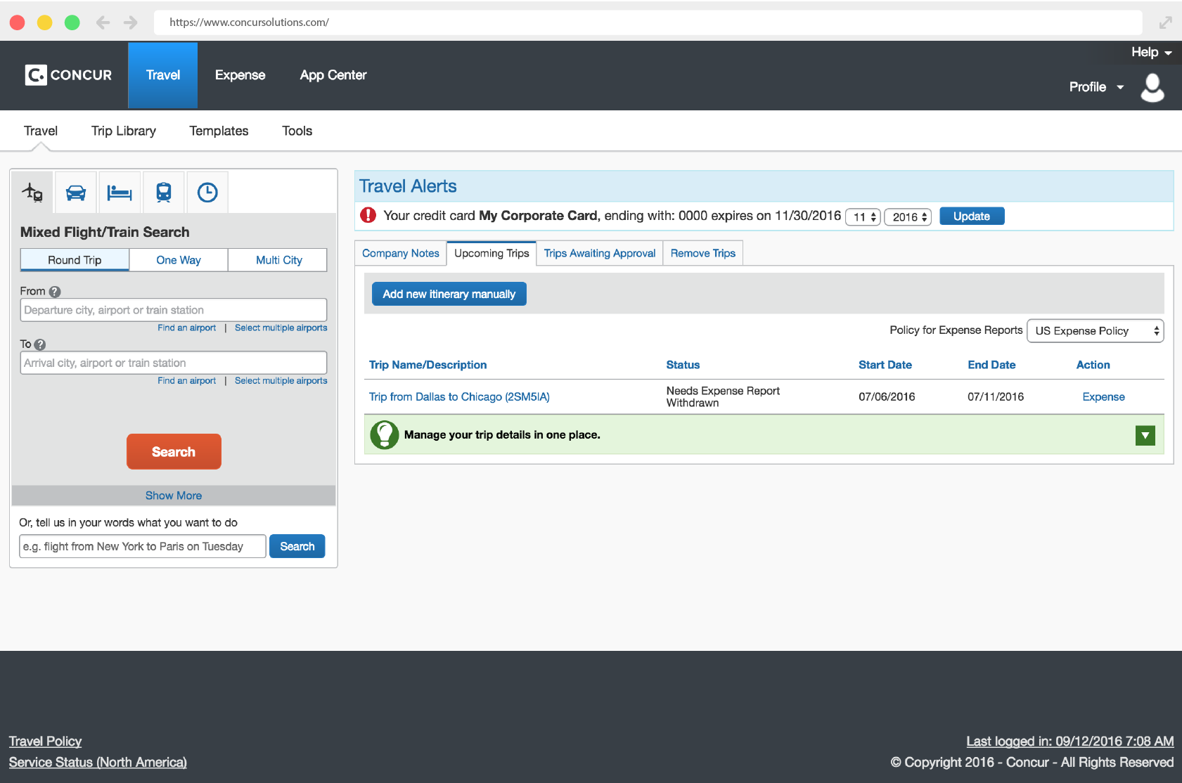Get a better view of your company's spend SAP Concur UK