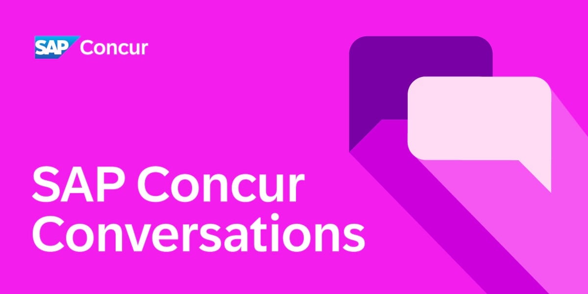 SAP Concur Conversations Logo
