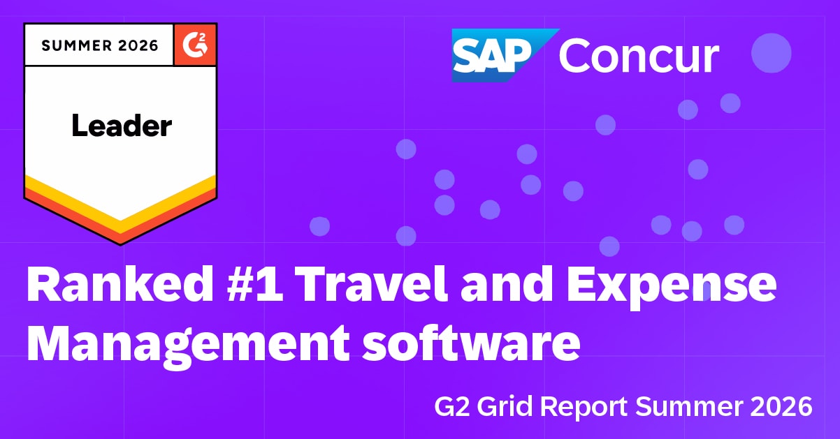 ranked #1 travel and expense solution