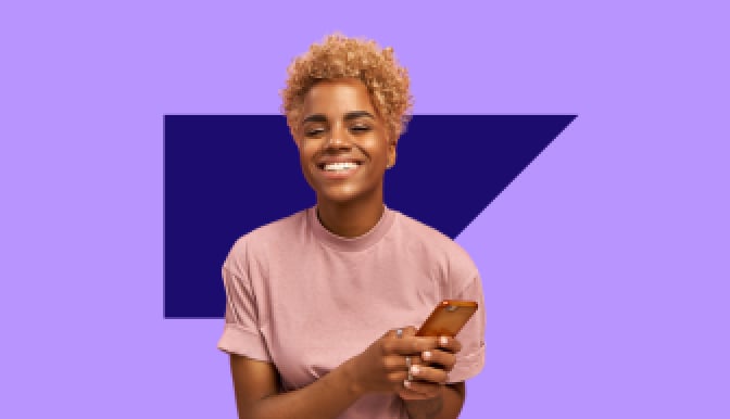image of lady
