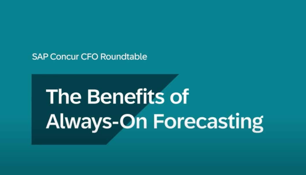 <span>CFO Insights: The Benefits of Always-on Forecasting</span>

