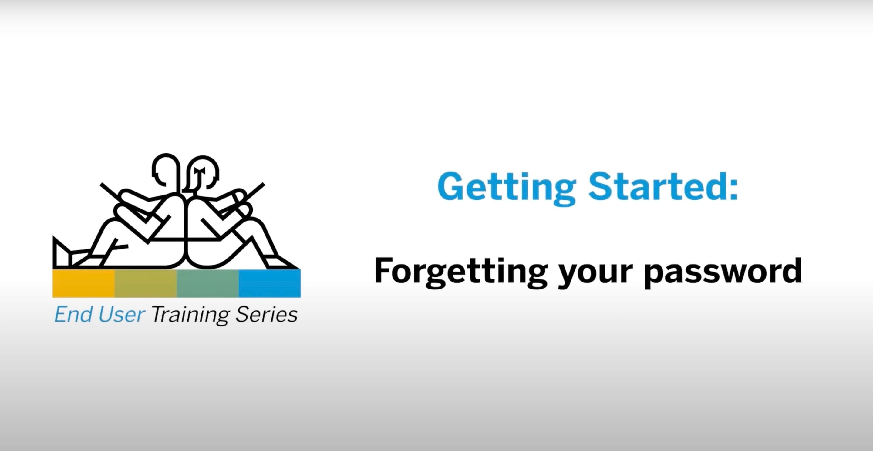<span>Forgetting Your Password</span>
