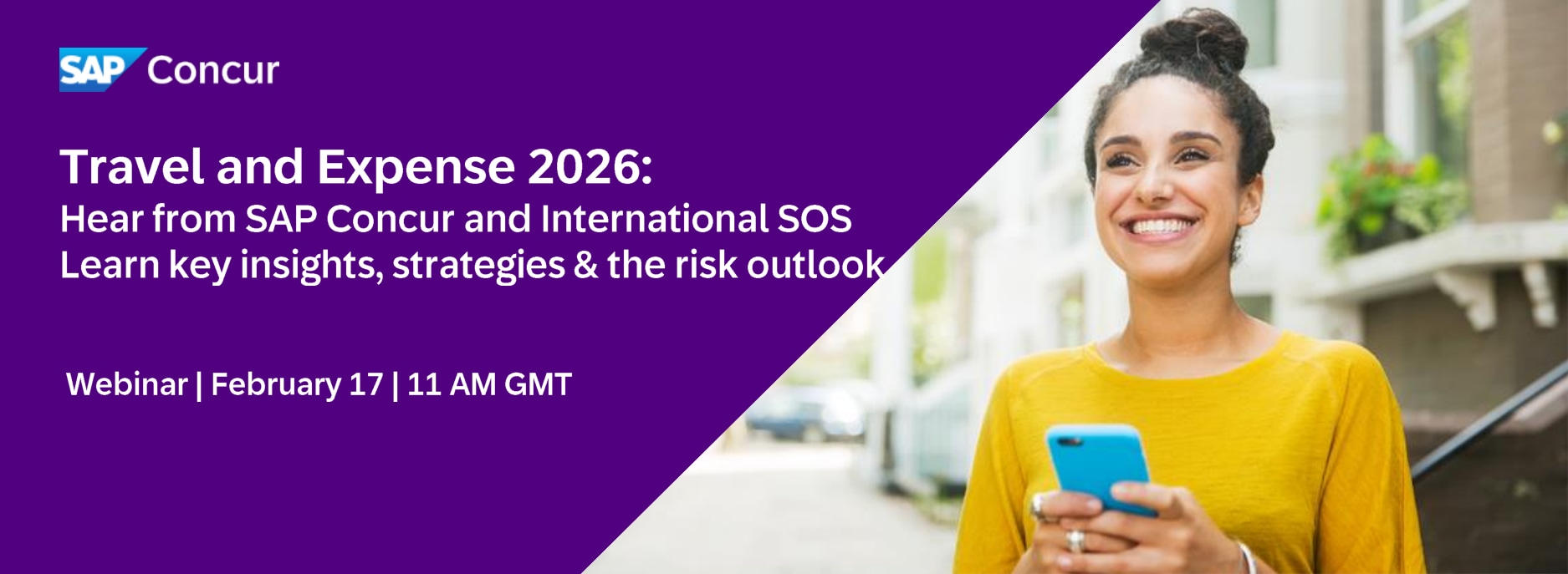 woman in yellow jumper with mobile phone