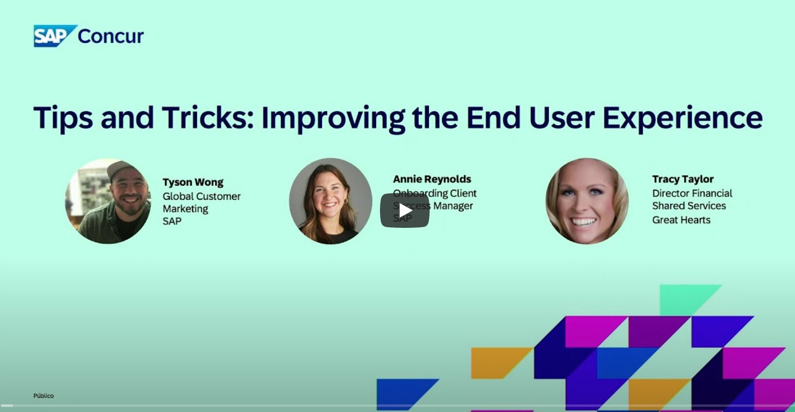 <span>Tips and Tricks: Improving the End User Experience</span>
