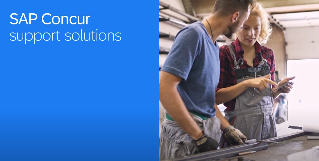 <span>SAP Concur Expertise and Care SMB</span>
