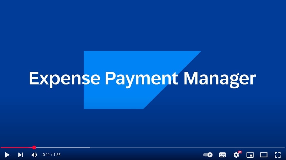 <span>SAP Concur Expense Payment Manager</span>

