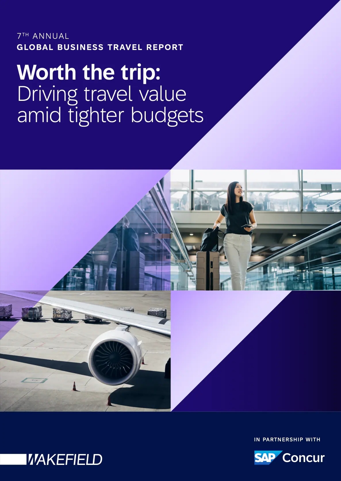 Front cover image of Global Business Travel Report 2025