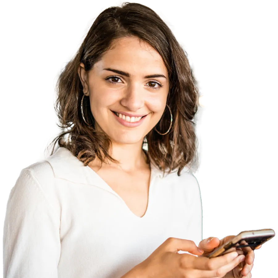 business professional on mobile phone