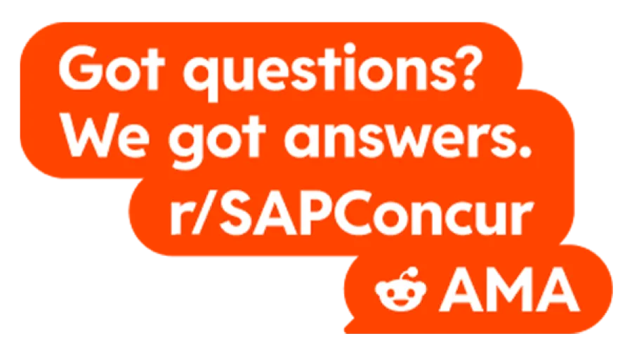 r/SAPConcur reddit AMA