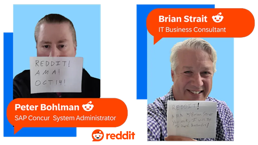Reddit AMA r/SAPConcur