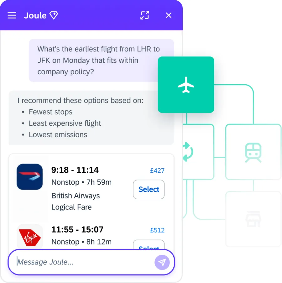 using joule to book travel