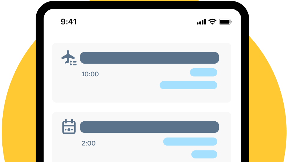 concur travel screenshot