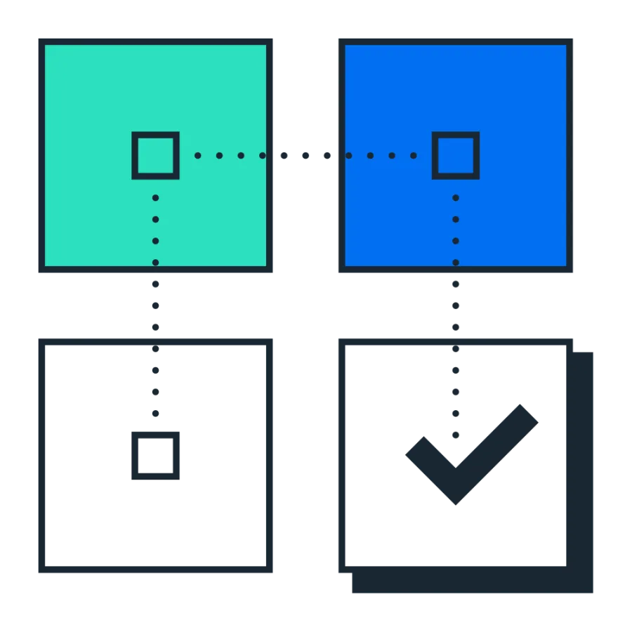 puzzle with checkmarks