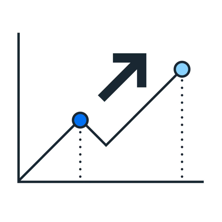 Growth chart pictogram