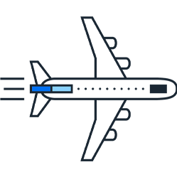 Plane pictogram