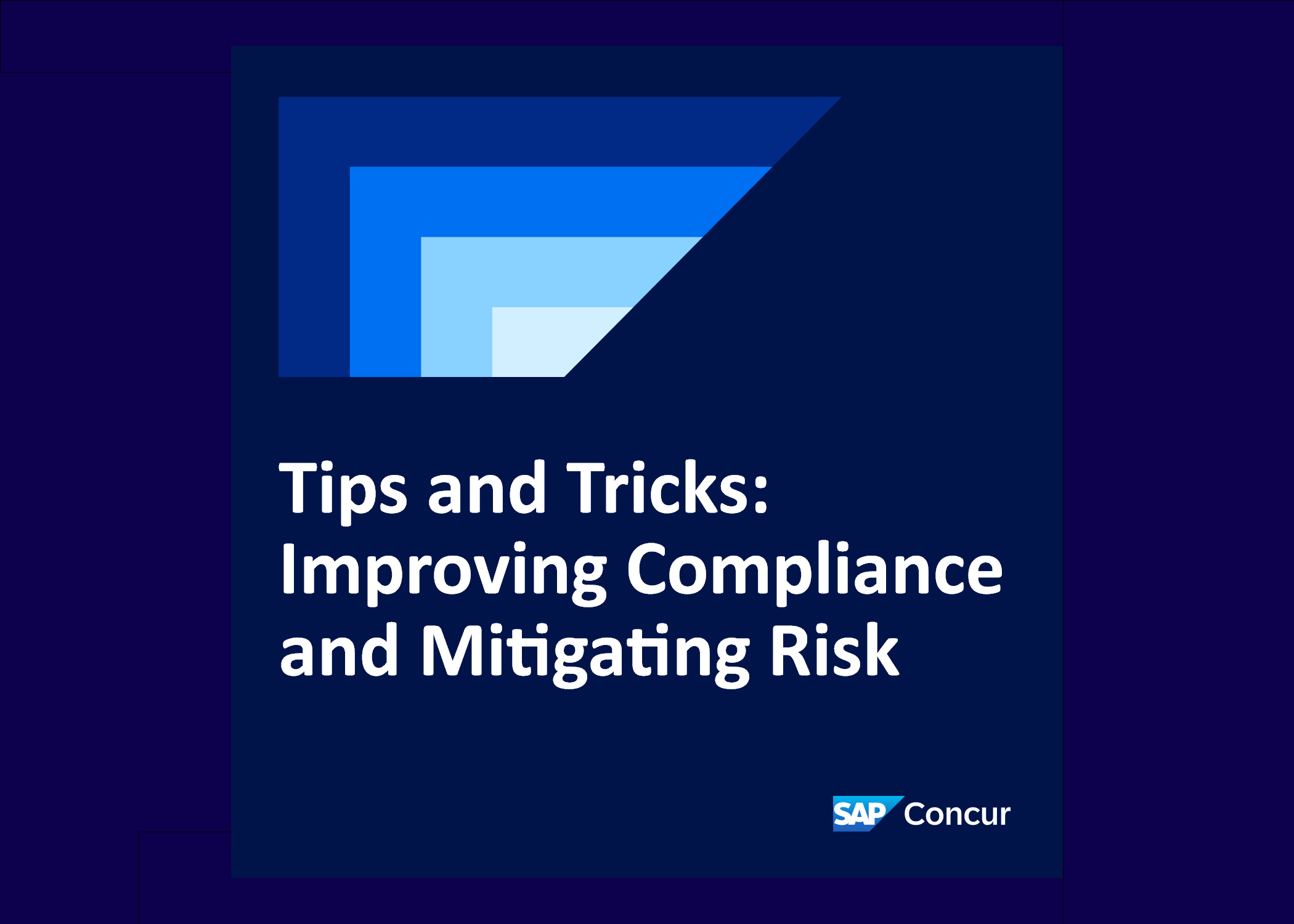 <span>Tips and Tricks: Improving Compliance and Mitigating Risk​</span>
