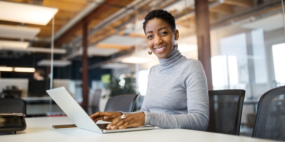 women at desk 